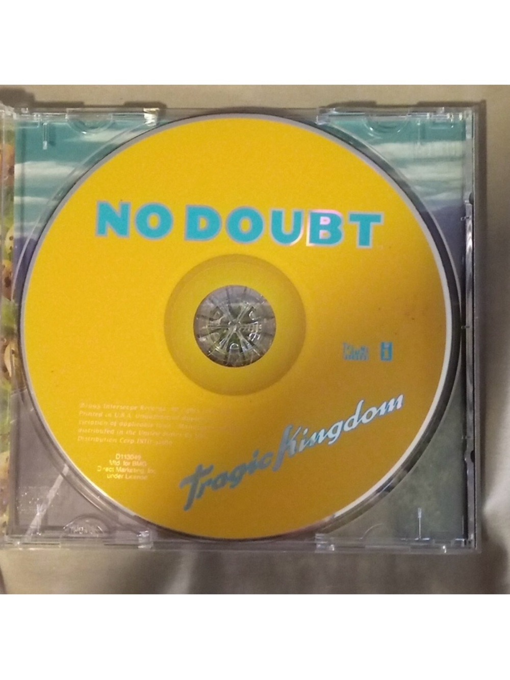 NO DOUBT CD 1995 Vintage Tragic Kingdom Gwen Stefani (WORKS FINE)